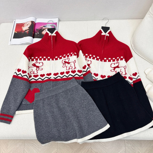 Gucci 25 Knitted Suit Wool 582915