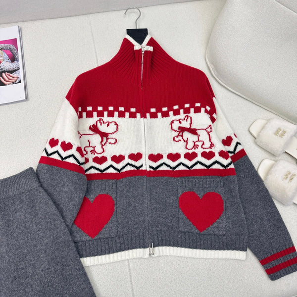 Gucci 25 Knitted Suit Wool 582915