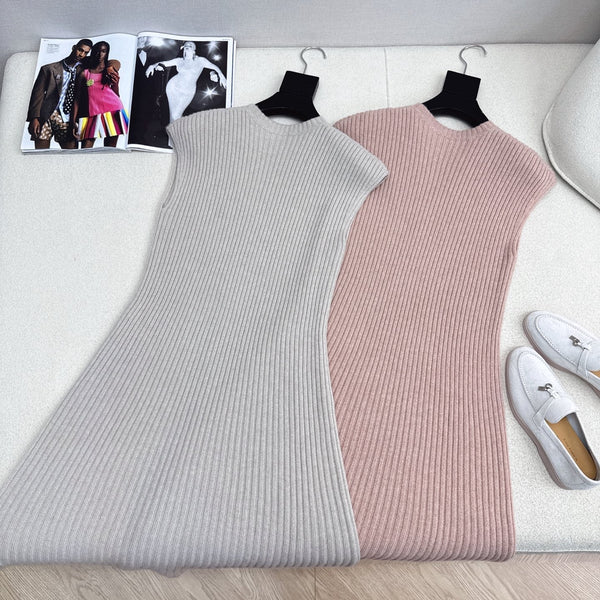 LP 25 Sleeveless Cashmere Dress 302493