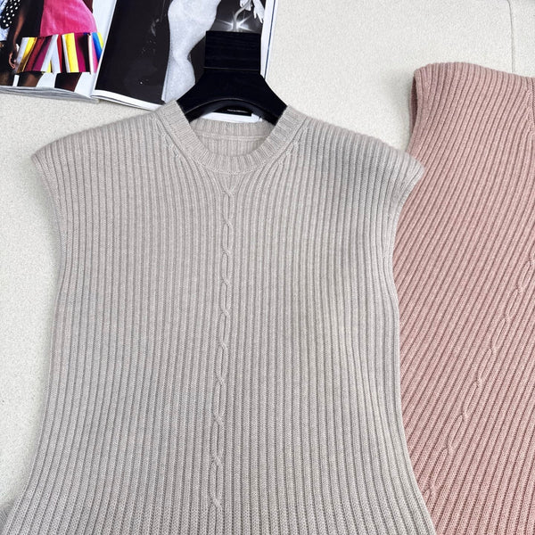 LP 25 Sleeveless Cashmere Dress 302493