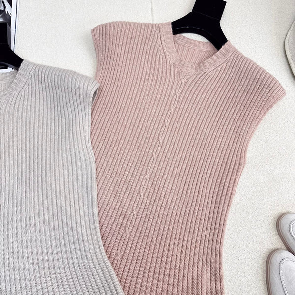 LP 25 Sleeveless Cashmere Dress 302493