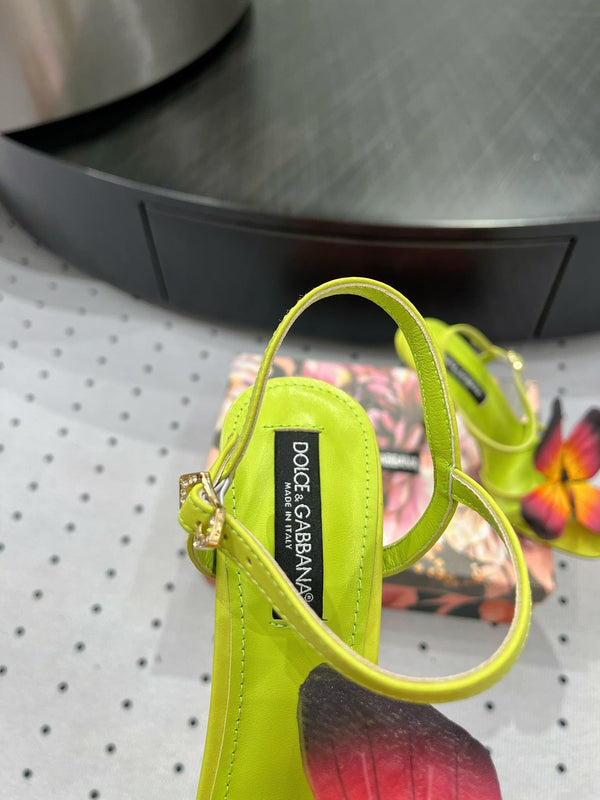 DC 24 Butterfly High Heel Neon Cowhide & Sheepskin 295967