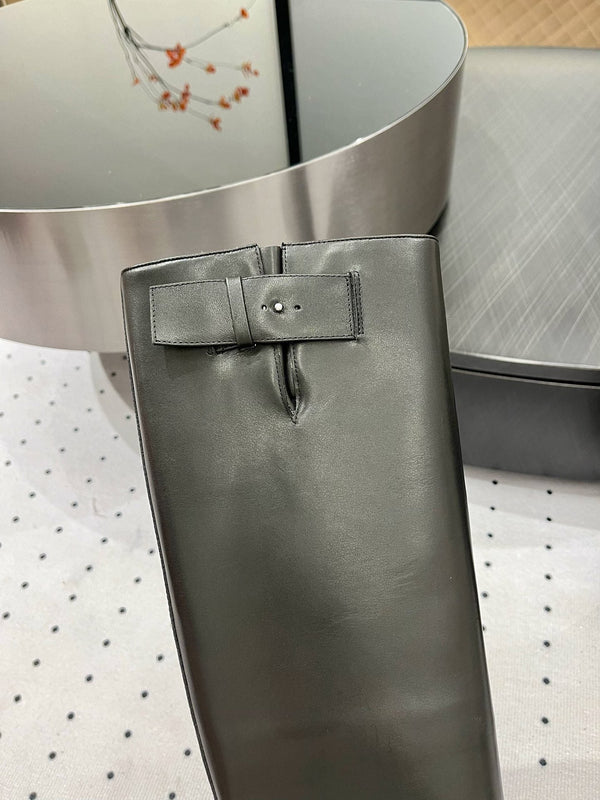 Stivali Viv Ranger in pelle di vitello nera 365206