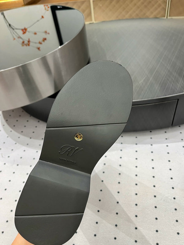 Stivali Viv Ranger in pelle di vitello nera 365206