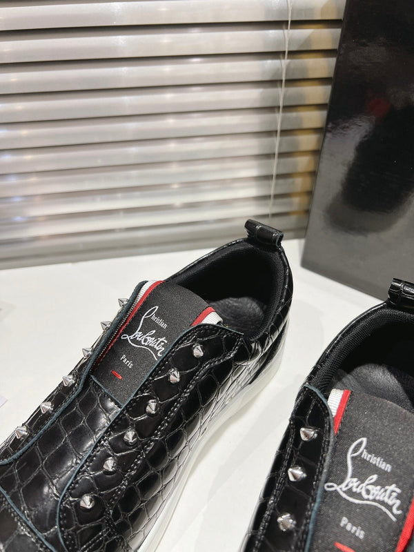 CL F.A.V Fique A Vontade Slip-on sneakers Black Calf Leather 242411