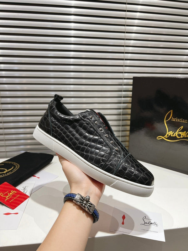 CL F.A.V Fique A Vontade Slip-on sneakers Black Calf Leather 242411