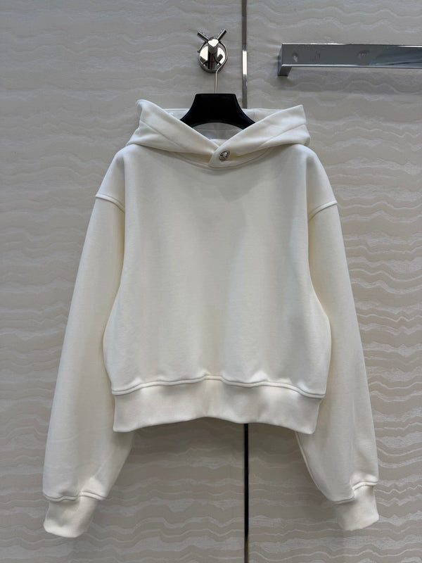 HM 26s Hoodie Sweatpants Set Off White Cotton Blend 429426