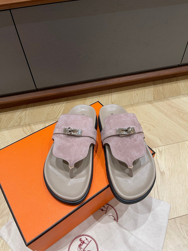 HM 25 Empire Sandal Calfskin and Suede 245689