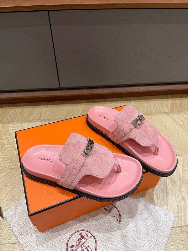 HM 25 Empire Sandal Calfskin and Suede 245689