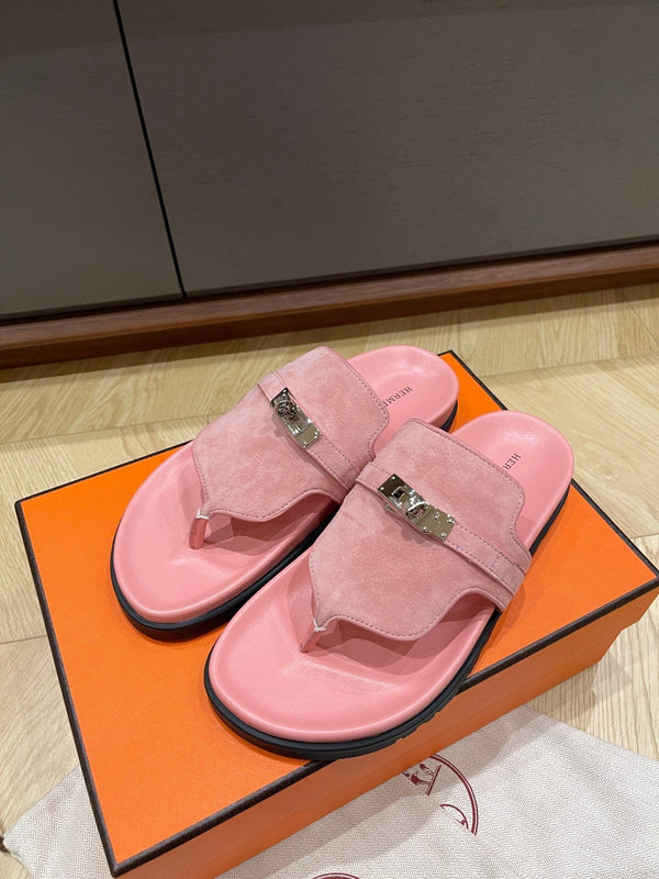 HM 25 Empire Sandal Calfskin and Suede 245689