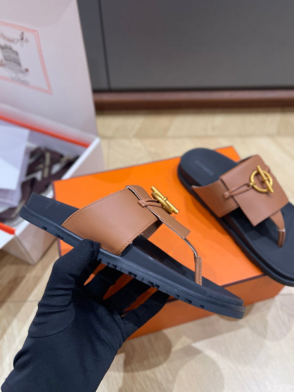 HM 25 Joyce Sandal Calfskin and Rubber 245695