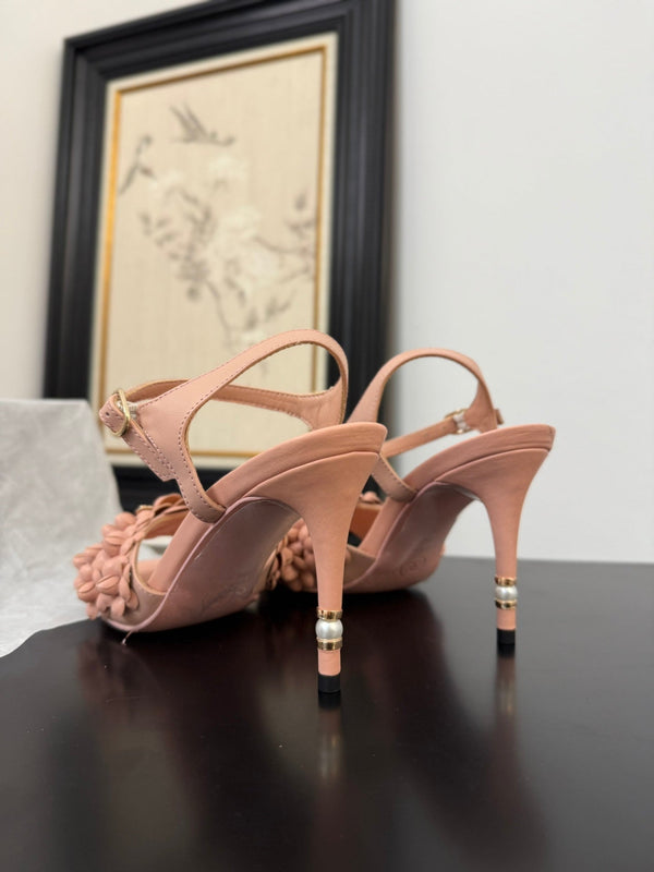 CC 25 Slingback Pink Lambskin 233401