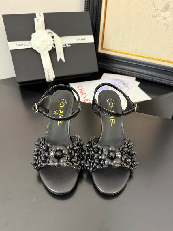 CC 25 Slingback Black Lambskin 233403