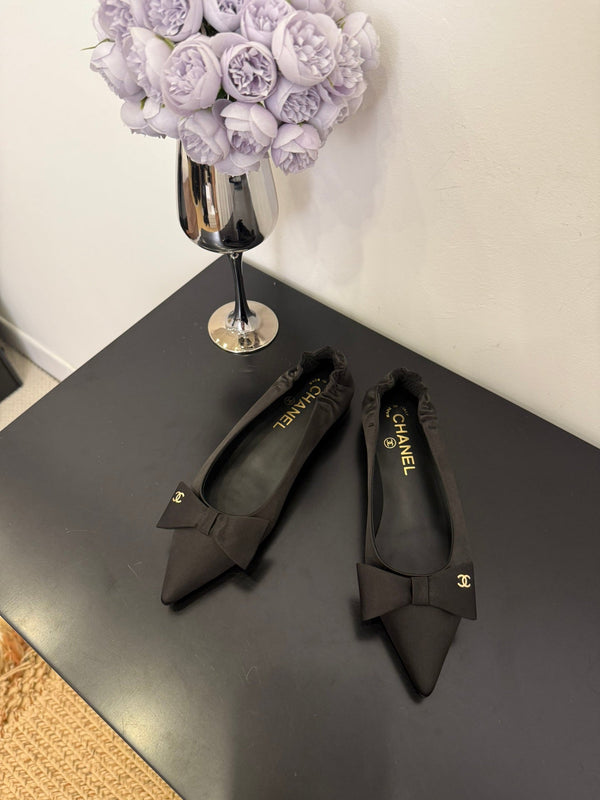 CC 25 Ballerine in pelle di agnello nera 330773