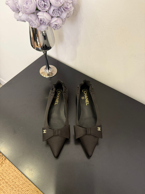 CC 25 Ballerine in pelle di agnello nera 330773