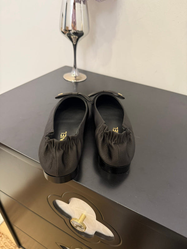 CC 25 Ballerine in pelle di agnello nera 330773