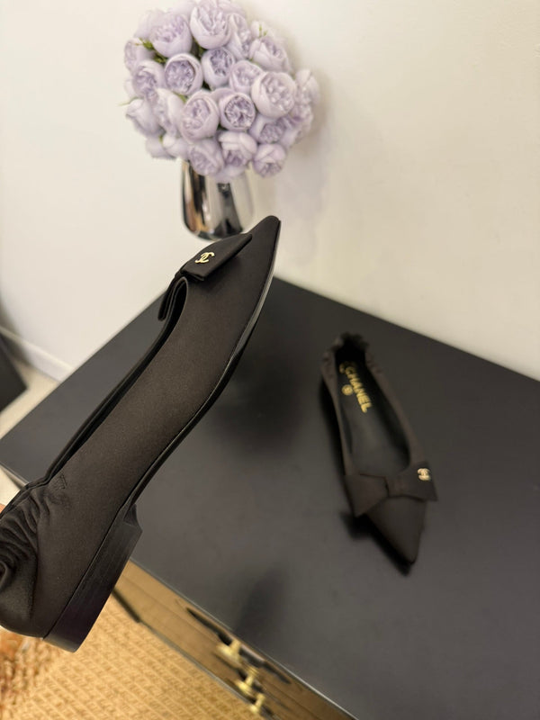 CC 25 Ballerine in pelle di agnello nera 330773