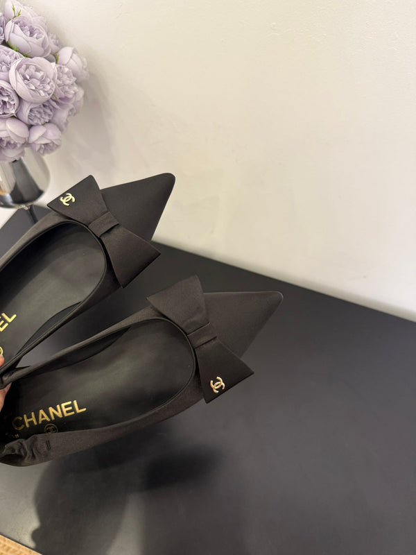 CC 25 Ballerine in pelle di agnello nera 330773