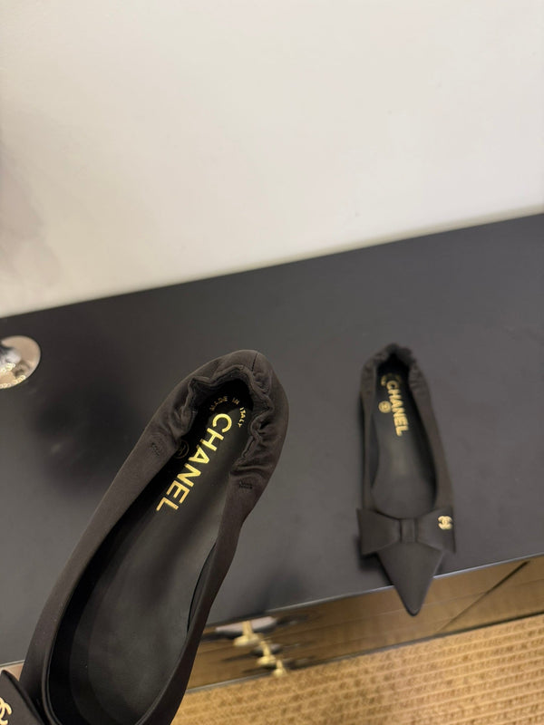 CC 25 Ballerine in pelle di agnello nera 330773