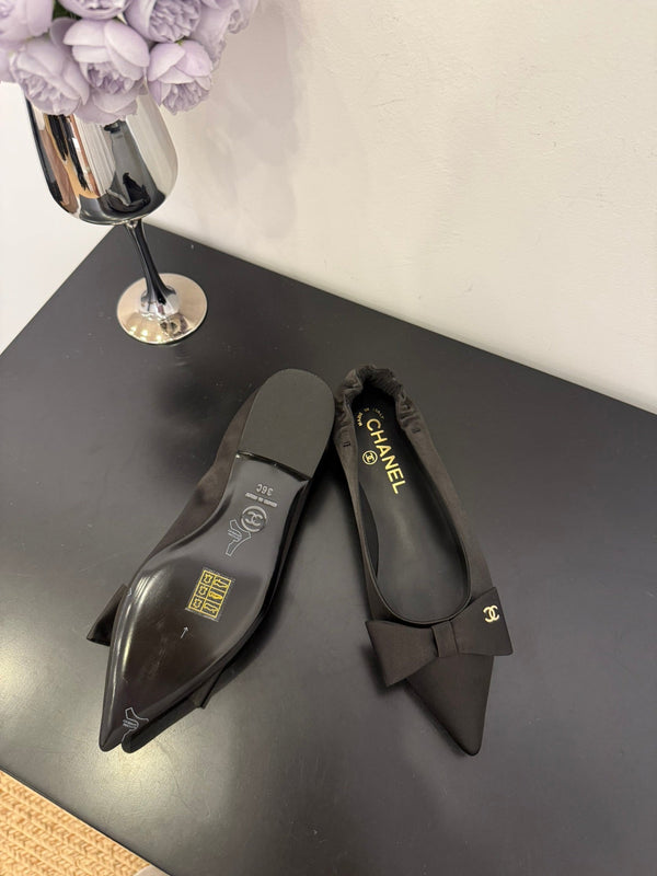 CC 25 Ballerine in pelle di agnello nera 330773