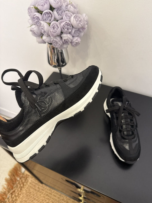 CC 25 Sneaker Black Cowhide 330791