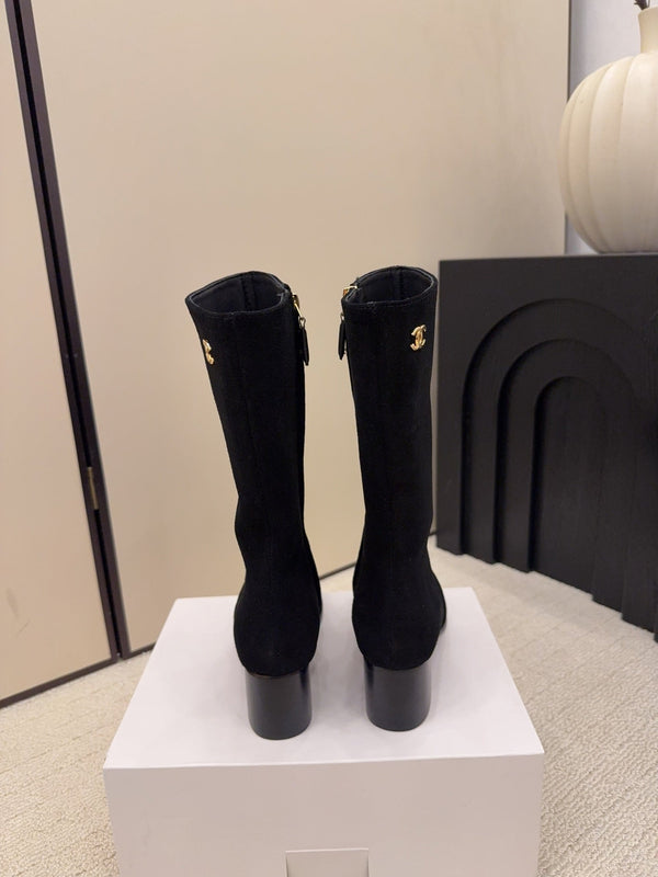 CC 26 Bottine Daim Noir 588925