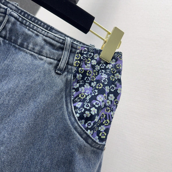 Pantaloni CC 25 in cotone blu