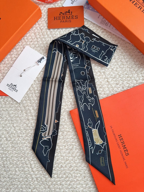 HM 26s Scarf 86 In Silk 309595