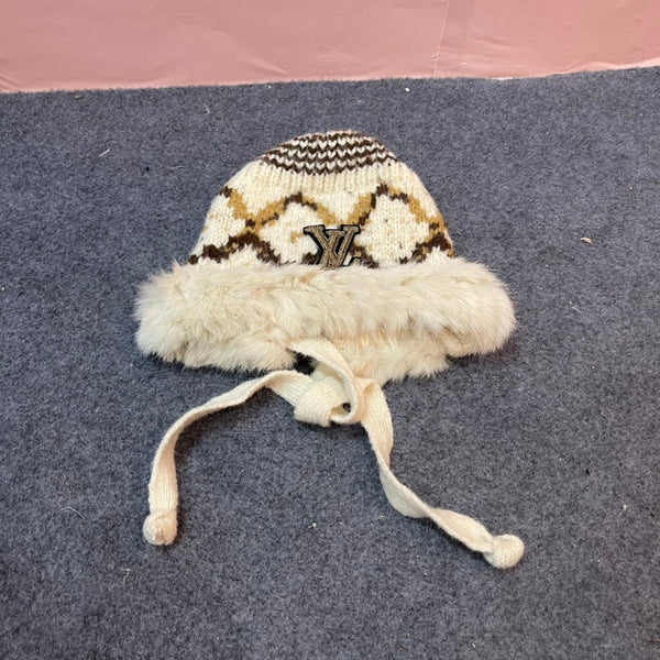 KNITTED WOOL HAT COLORFUL 436579