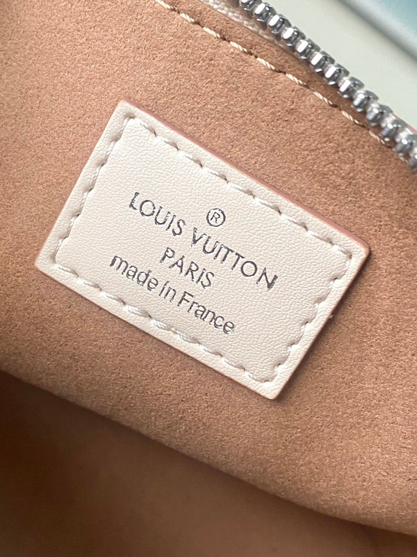 Alma Nano 18 in pelle Epi color crema