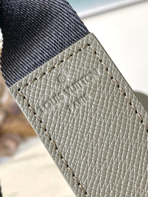 DISTRICT PM 26 IN PELLE DI VITELLO VERDE KHAKI