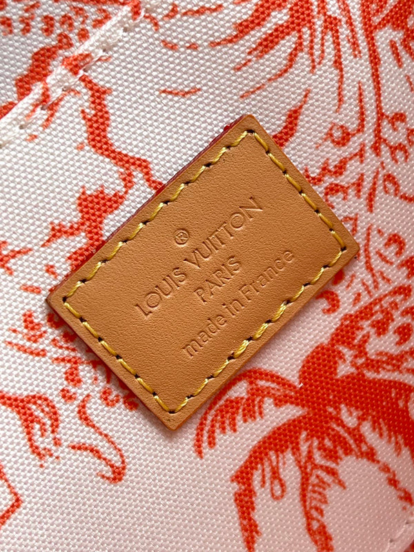 FÉLICIE POCHETTE 21 IN TELA MONOGRAMMA CORALLO