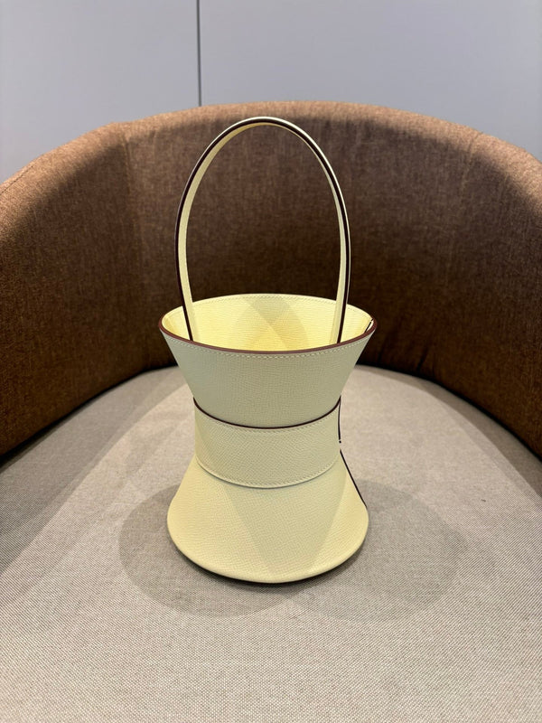 HM Mini Medor Bag Cream Epsom Calfskin 269891