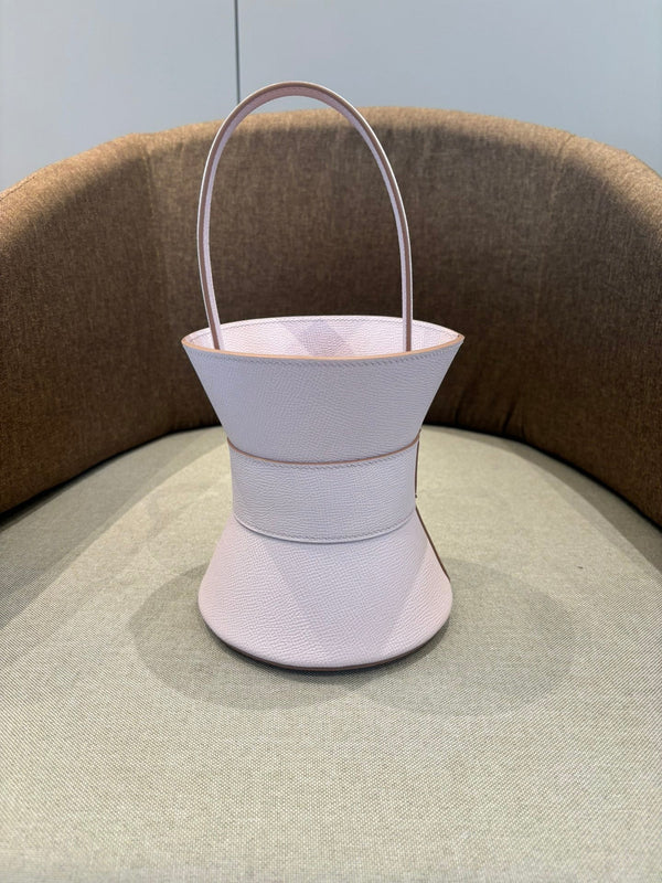 HM Mini Medor Bag Pink Epsom Calfskin 269897