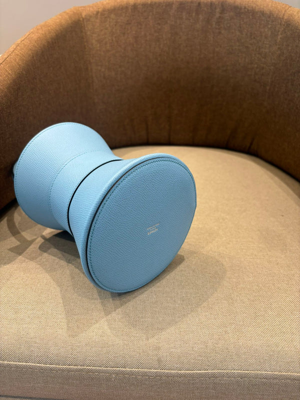 HM Mini Medor Bag Blue Sky Epsom Calfskin 269901