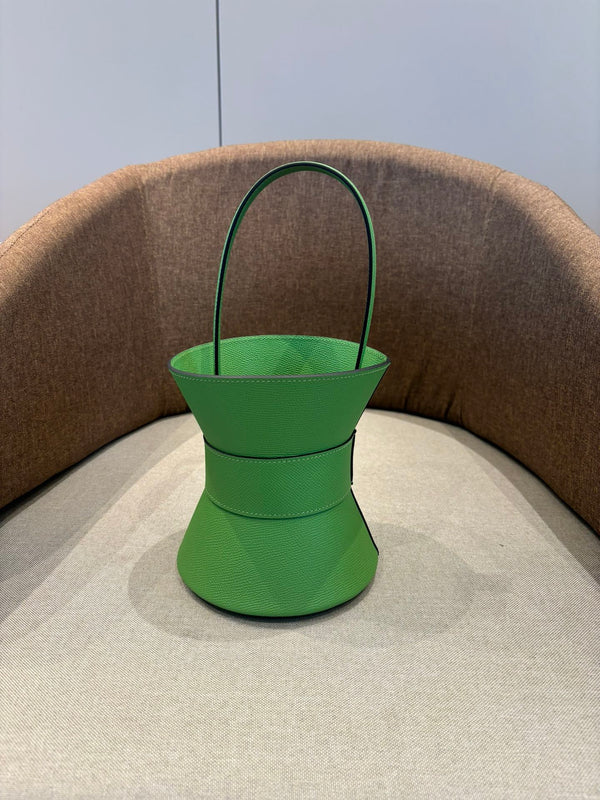 HM Mini Medor Bag Green Epsom Calfskin 269905