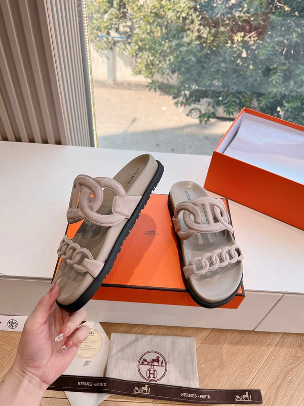 HM 25 Extra Sandal Light Pink Calfskin