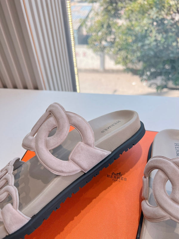 HM 25 Extra Sandal Light Pink Calfskin