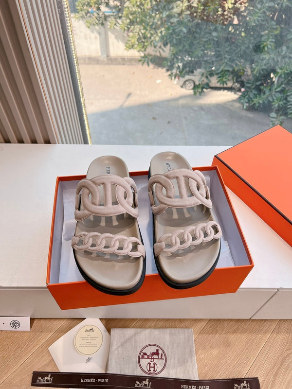 HM 25 Extra Sandal Light Pink Calfskin