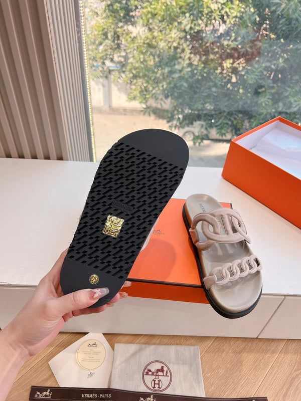 HM 25 Extra Sandal Light Pink Calfskin