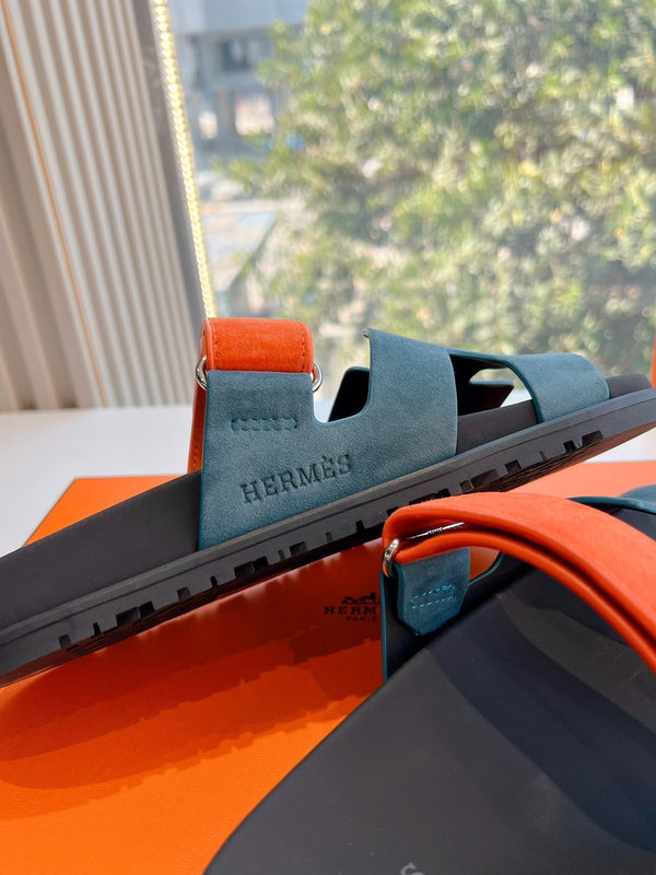 HM Chypre Sandal Celadon Green Suede 202808