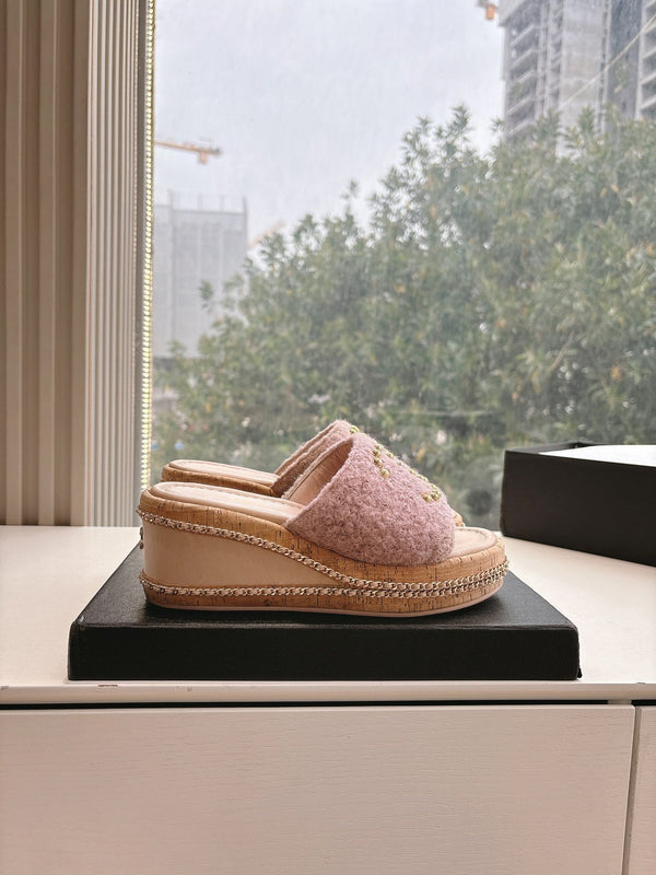 CC Sandals Pink 6cm Lambskin 202899