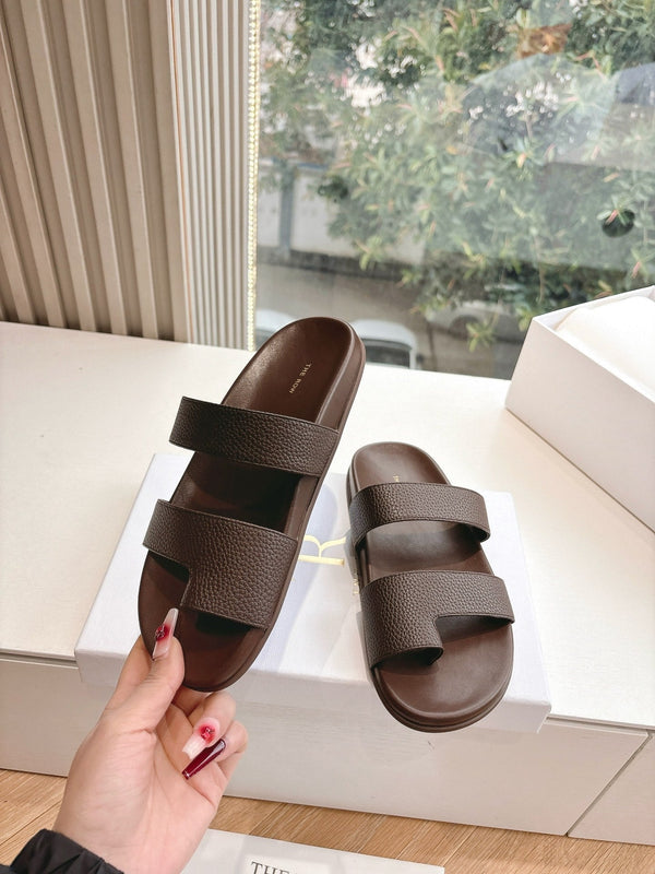 Hugh Sandal in Brown Cowhide 286178