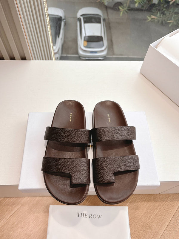 Hugh Sandal in Brown Cowhide 286178