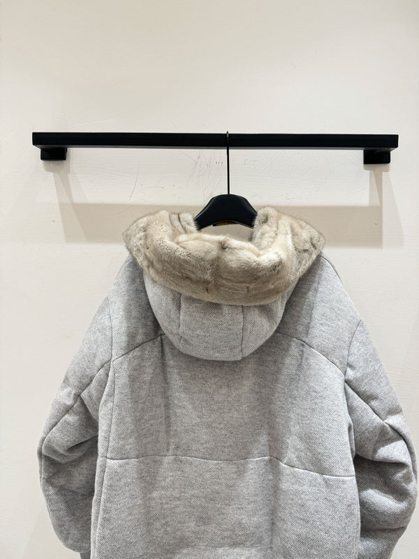 LP 25 Jacket Gray Wool Cashmere 310262