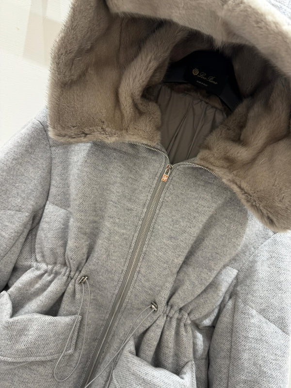 LP 25 Jacket Gray Wool Cashmere 310262