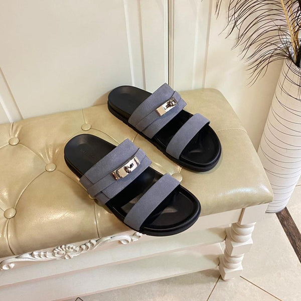 HM Jackson Sandal Dark Grey Suede 958060