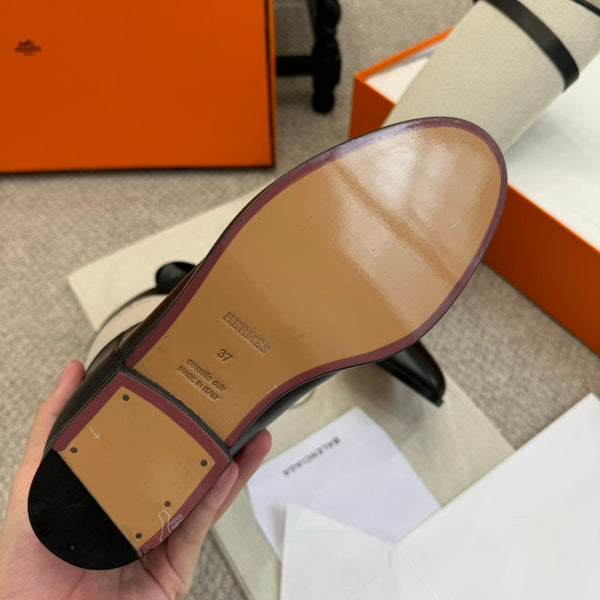 HM Jumping Boot In White Mix Black Calfskin And Mesh Fabric 973841