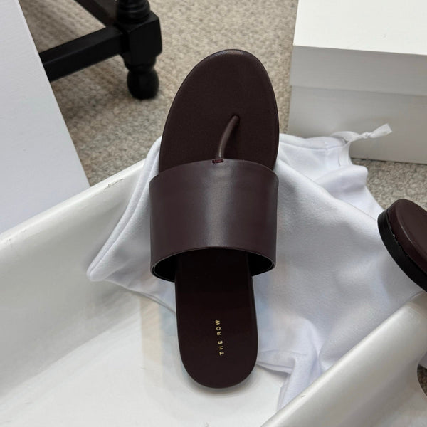 Sandalo basso Signum in vitello cioccolato 290733