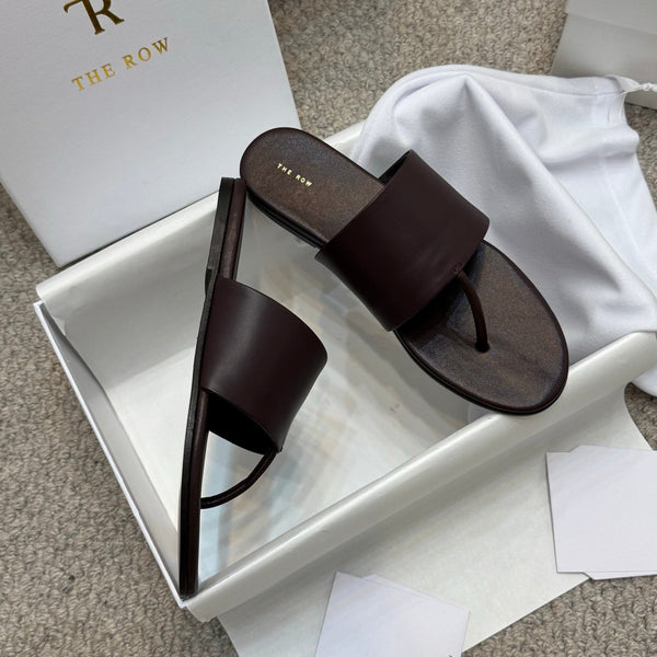 Sandalo basso Signum in vitello cioccolato 290733